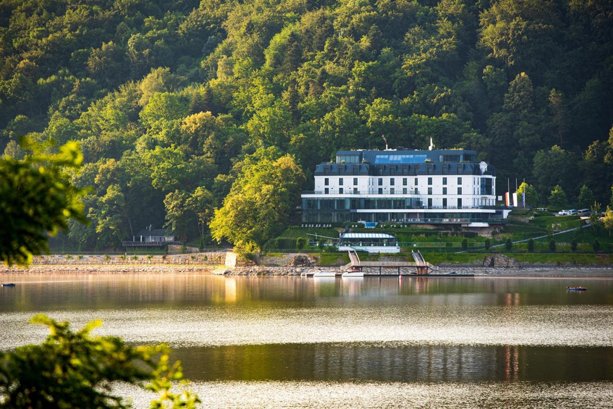 Heron Live Hotel Marina & Spa Grodek Nad Dunajcem Bagian luar foto