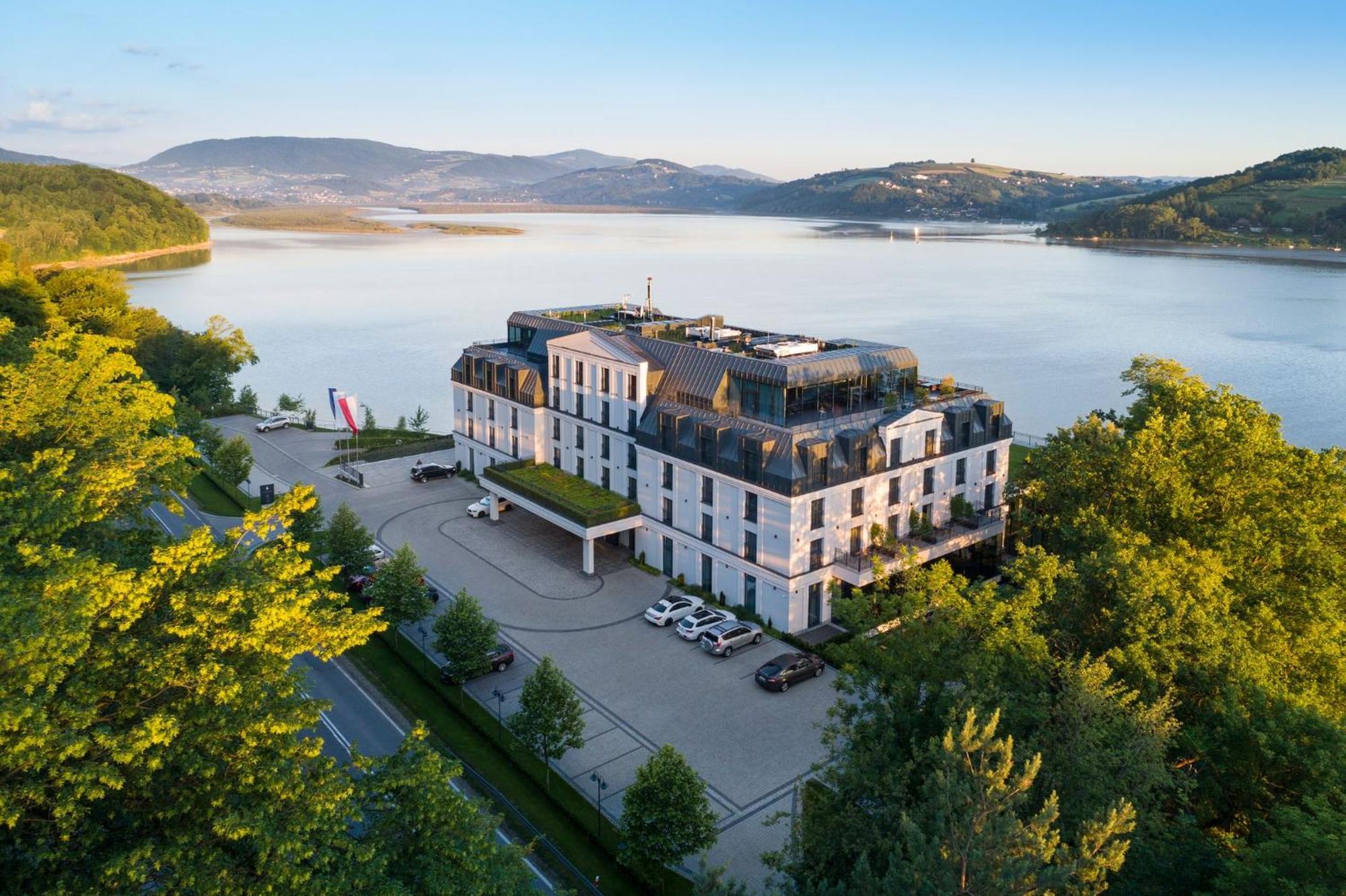 Heron Live Hotel Marina & Spa Grodek Nad Dunajcem Bagian luar foto