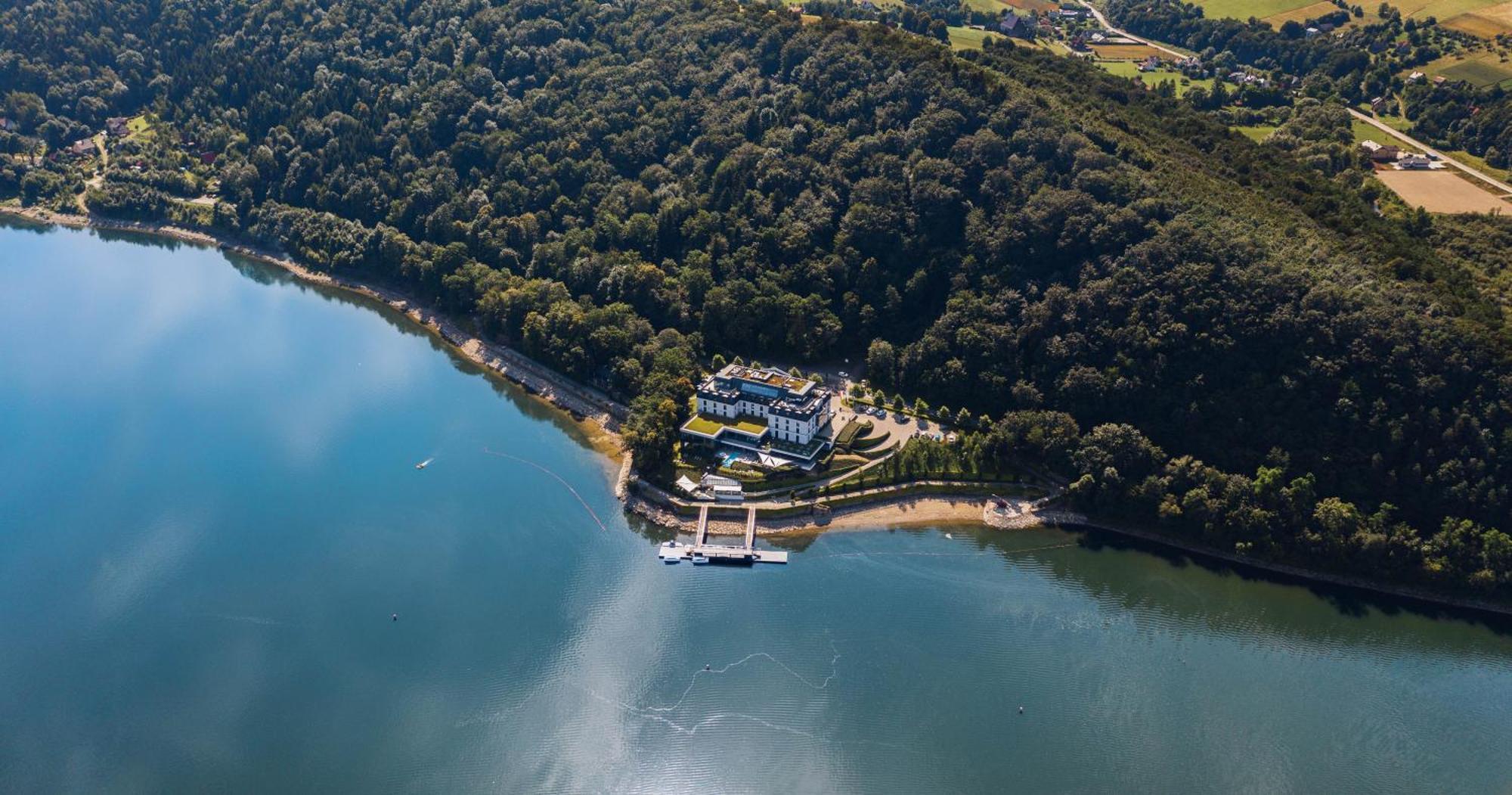Heron Live Hotel Marina & Spa Grodek Nad Dunajcem Bagian luar foto